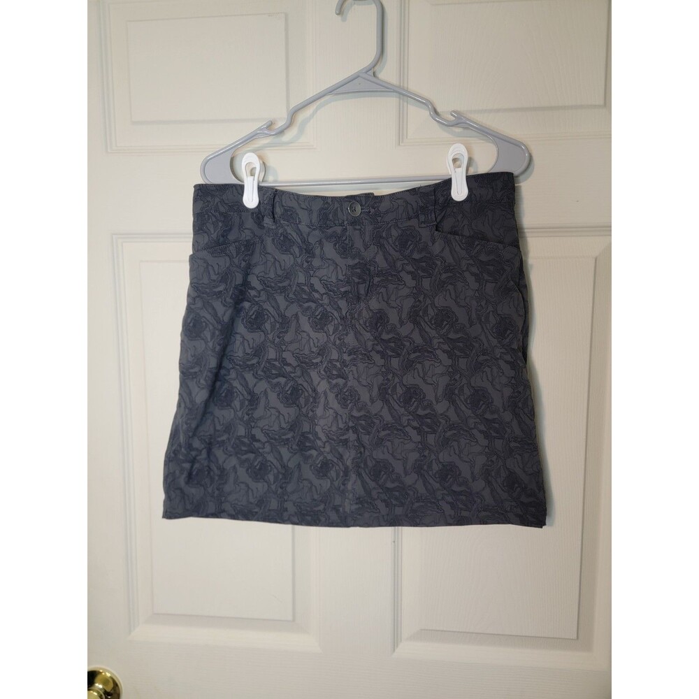 Eddie Baur Skirt Sz 10 Abstract